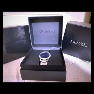 Brand new, never worn authentic MOVADO men’s watch